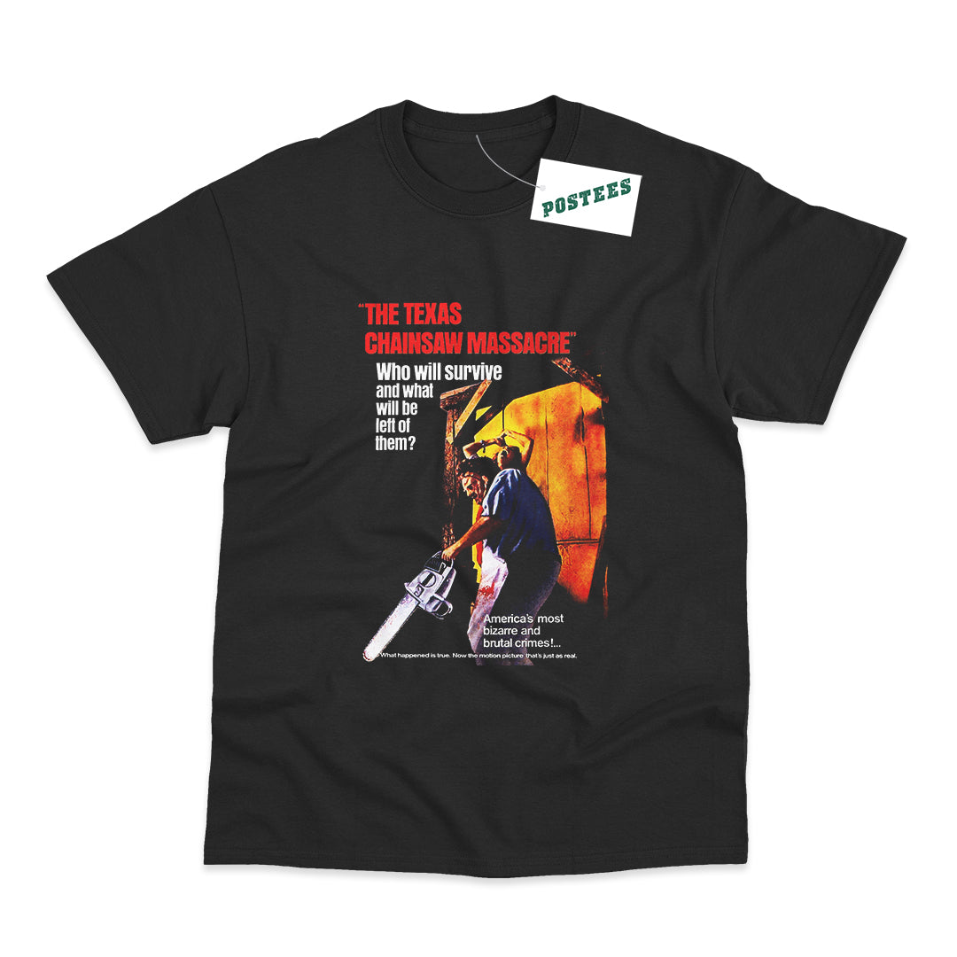The Texas Chainsaw Massacre Movie Poster T-Shirt