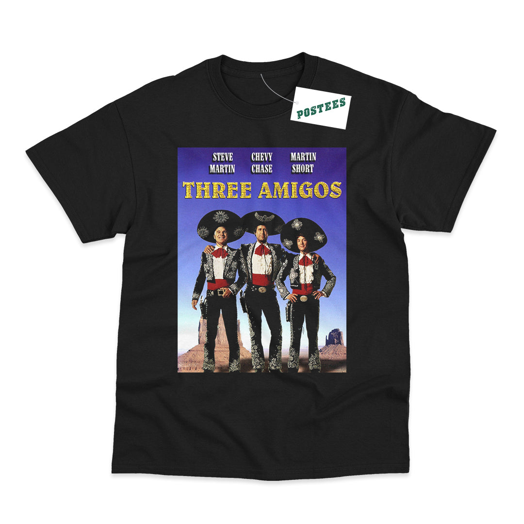 Three Amigos Movie Poster T-Shirt