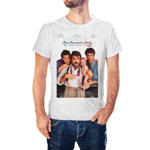 Three Men And A Baby Movie Poster T-Shirt