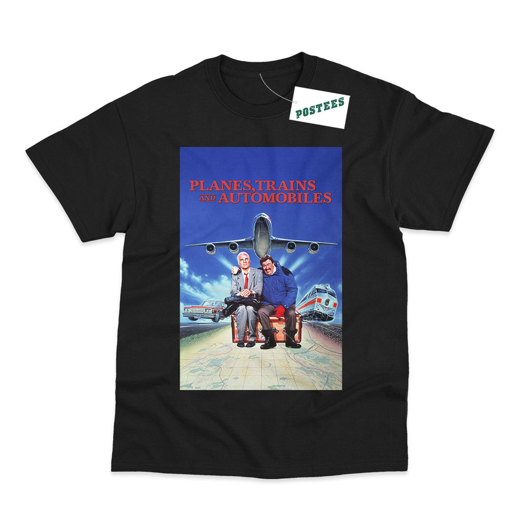 Planes, Trains and Automobiles Movie Poster T-Shirt