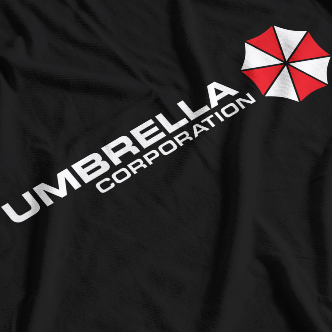Resident Evil Inspired Umbrella Corporation Ladies Fitted T-Shirt