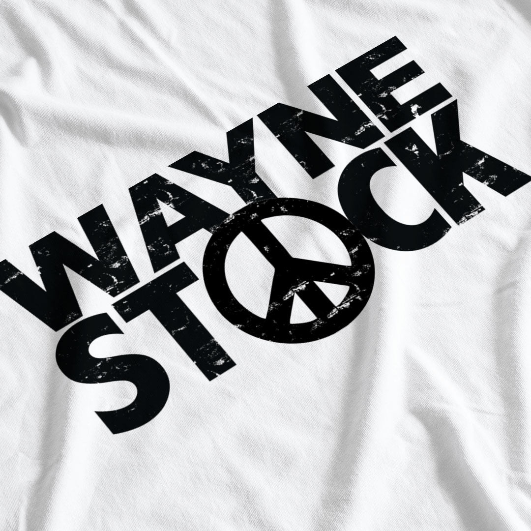 Wayne's World Inspired Wayne Stock Ladies Fitted T-Shirt