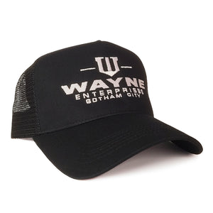 Batman Inspired Wayne Enterprises Mesh Back Cap