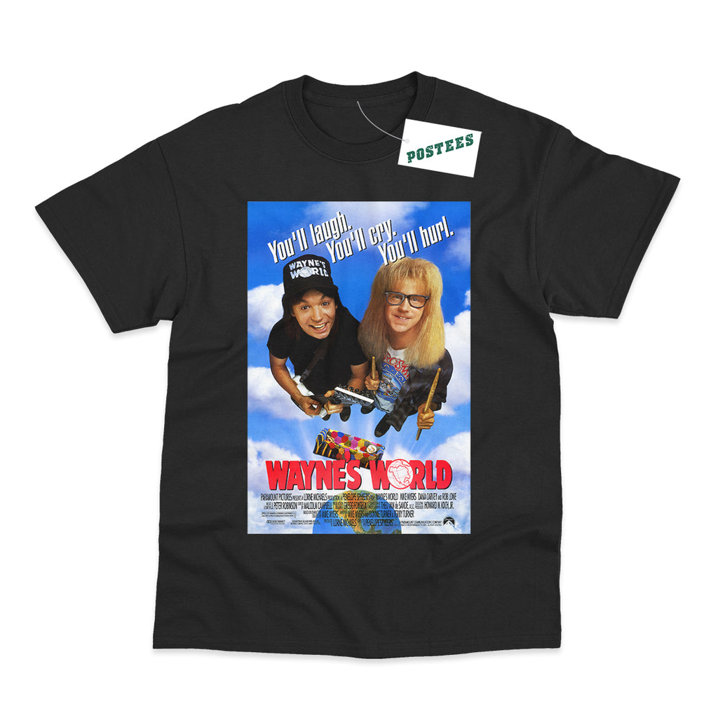 Wayne's World Movie Poster T-Shirt