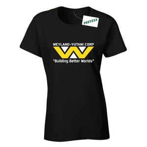 Alien Inspired Weyland-Yutani Ladies Fitted T-Shirt