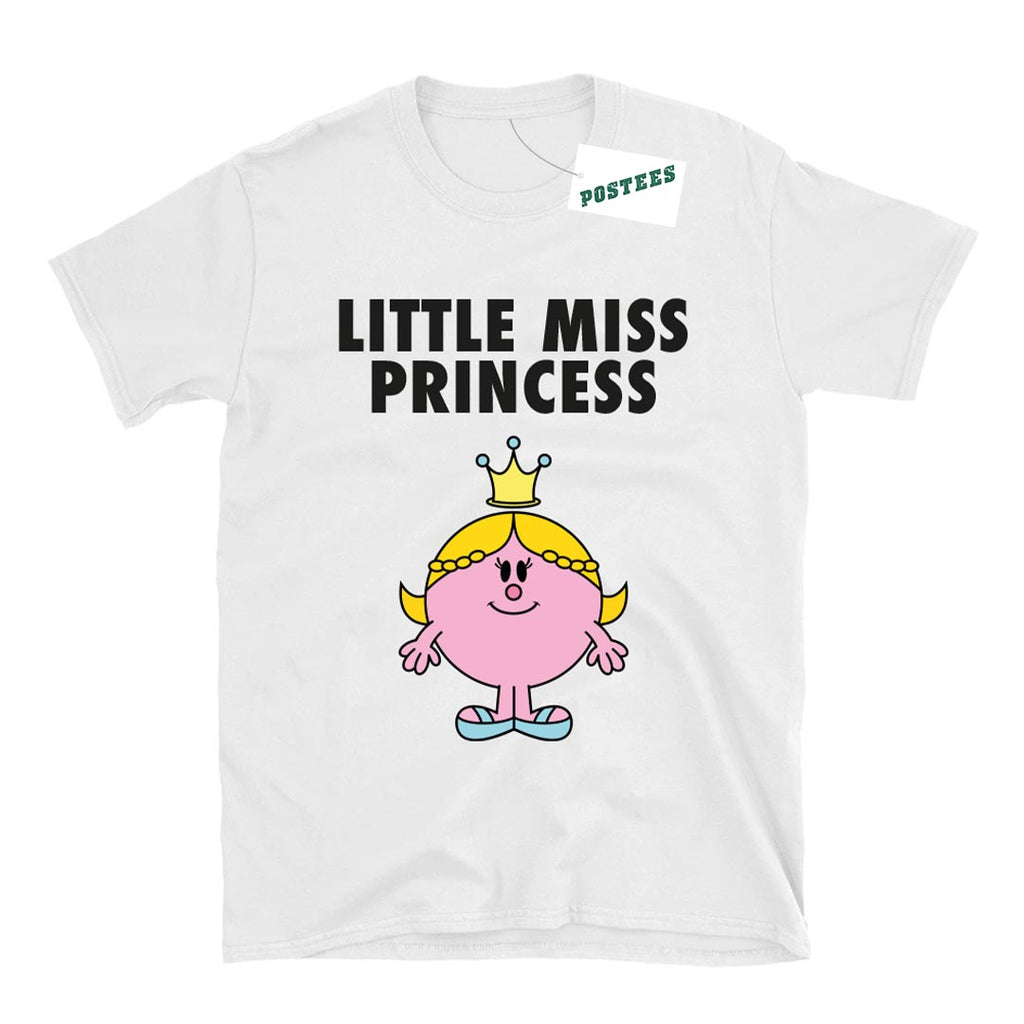 Mr Men Inspired Little Miss Princess World Book Day T-Shirt