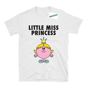 Mr Men Inspired Little Miss Princess World Book Day T-Shirt