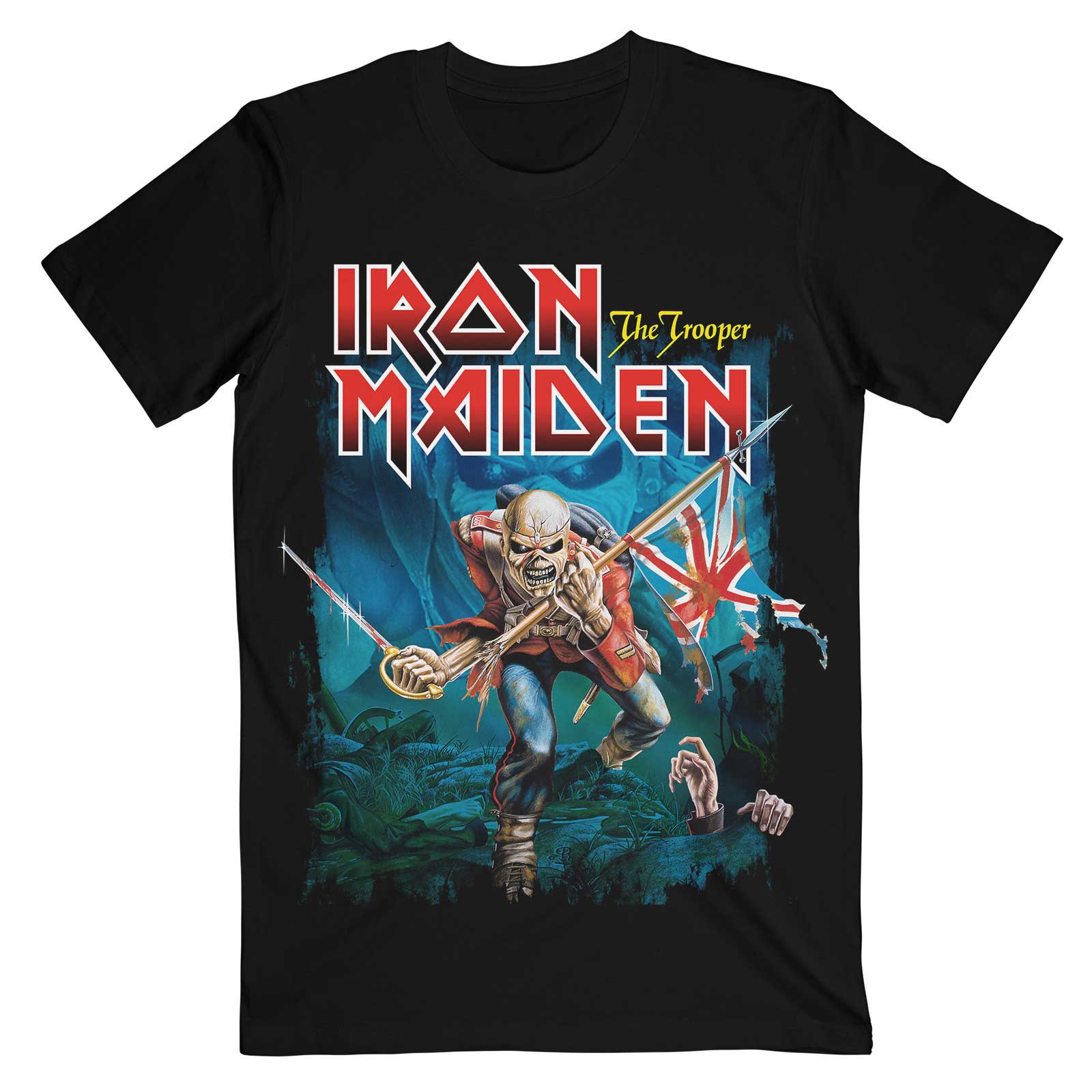 Iron Maiden Trooper Eddie Official T-Shirt