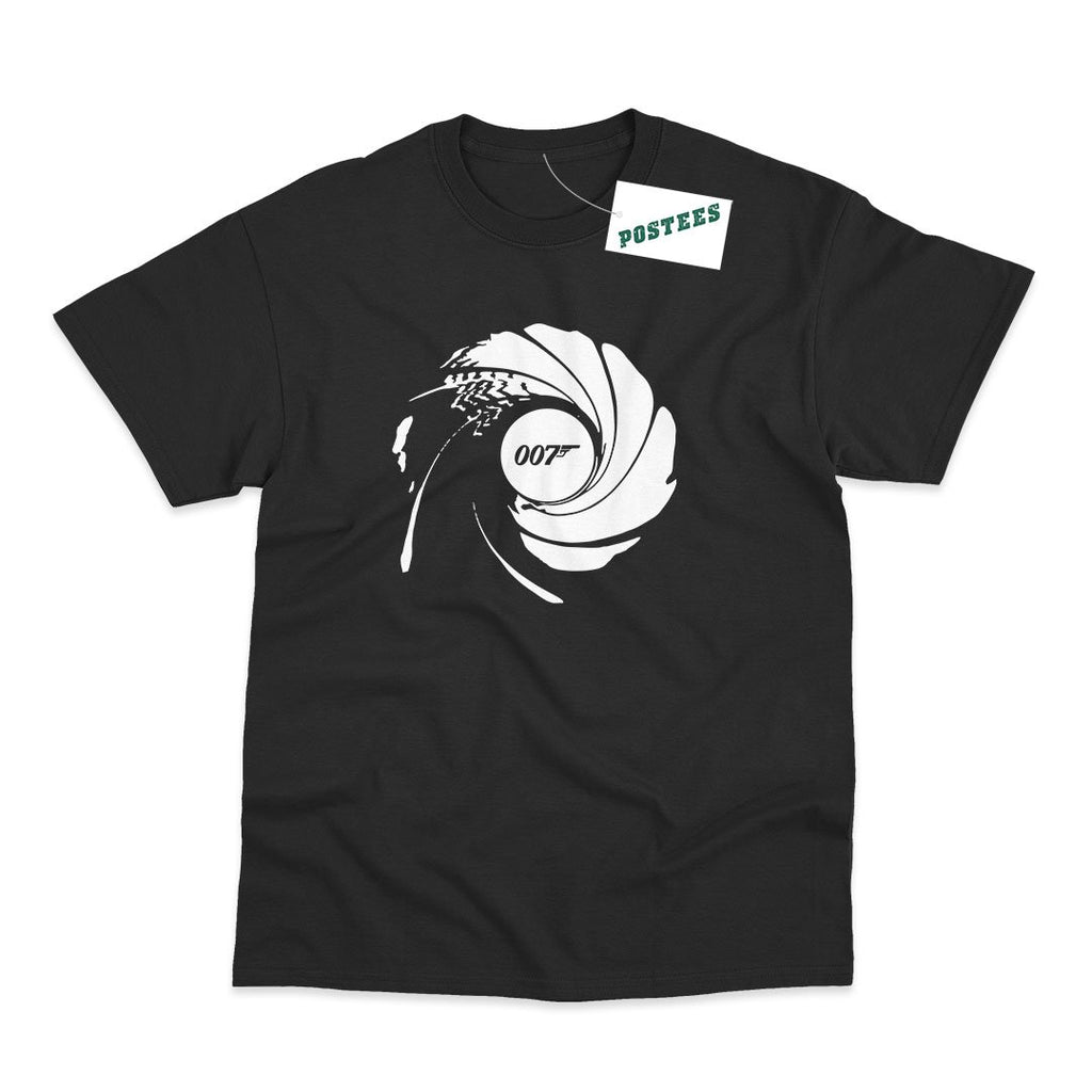 James Bond Inspired 007 Barrel T-Shirt - Postees