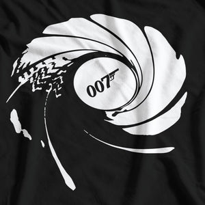James Bond Inspired 007 Barrel T-Shirt - Postees
