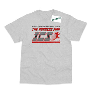 The Running Man inpsired ICS Logo T-Shirt - Postees