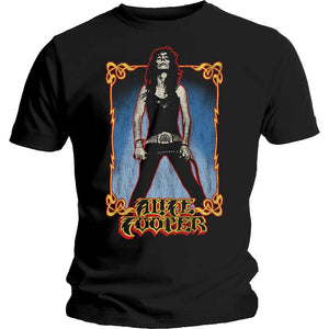 Alice Cooper Vintage Whip Washed Official T-Shirt
