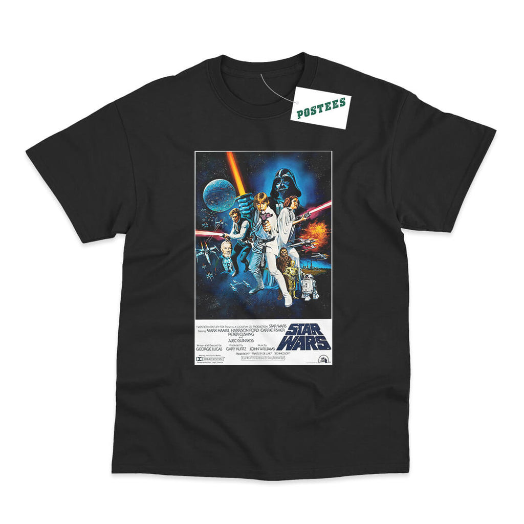 Star Wars Episode IV A New Hope Inspired Movie Poster T-Shirt