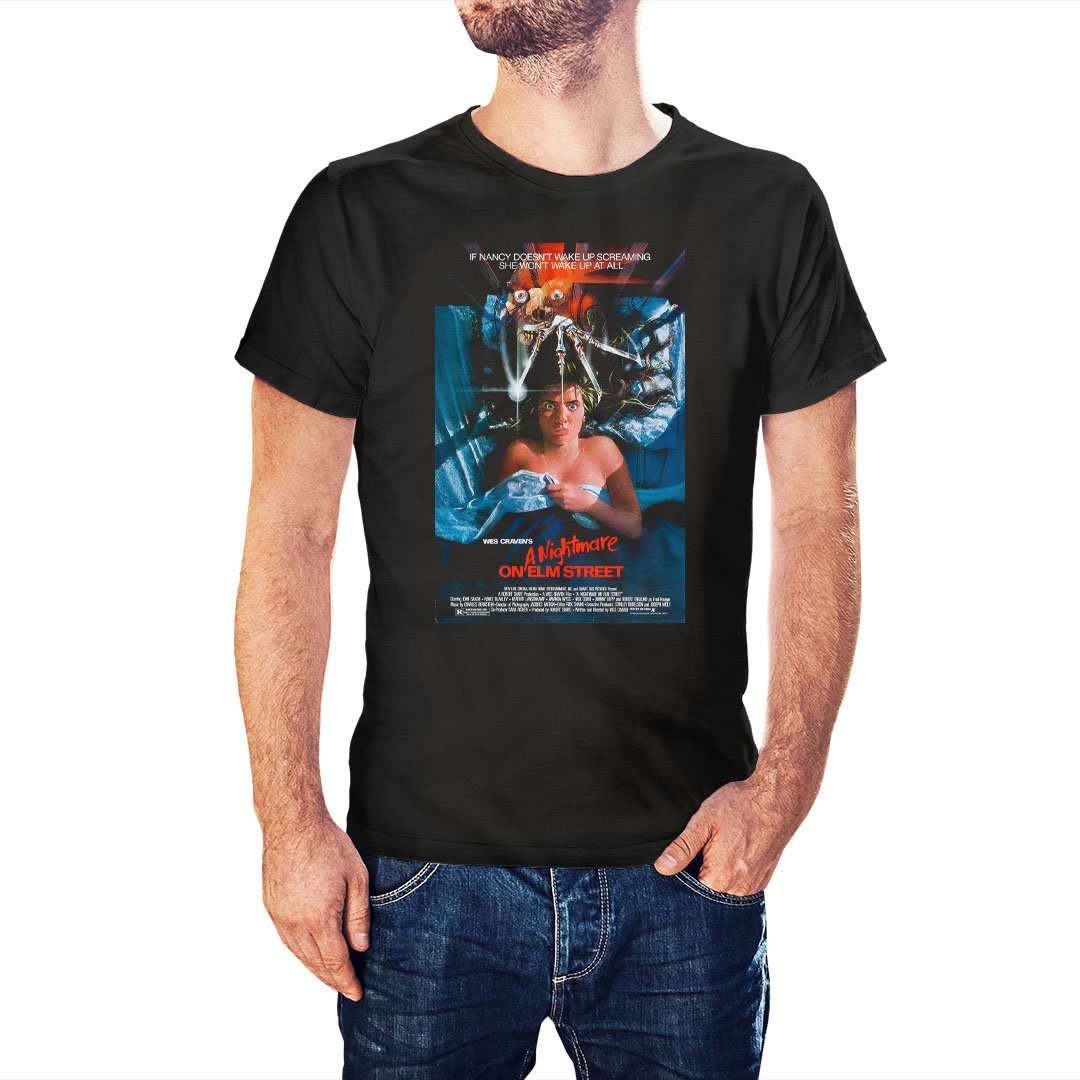 A Nightmare On Elm Street Movie Poster  T-Shirt - Postees