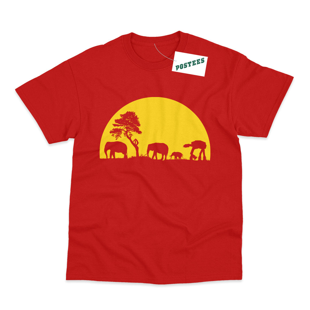 Star Wars Inspired AT AT Walker Elephants T-Shirt