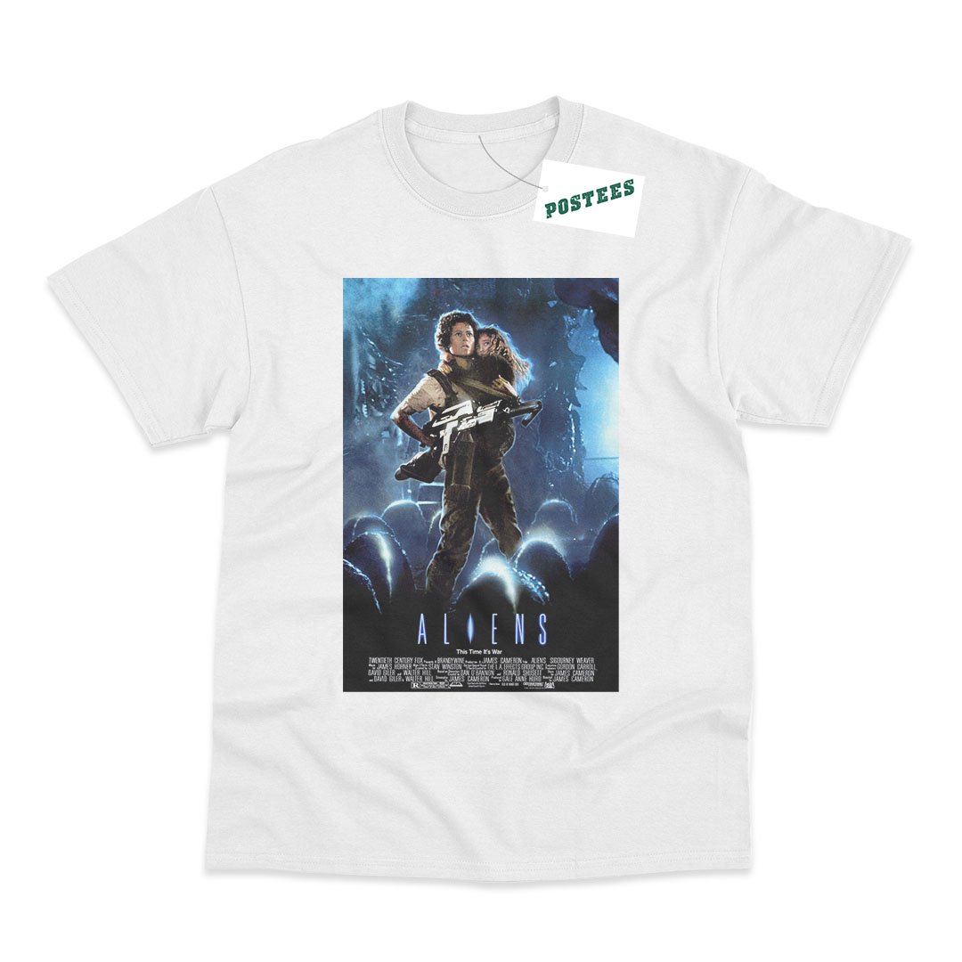 Aliens Movie Poster Inspired T-Shirt - Postees