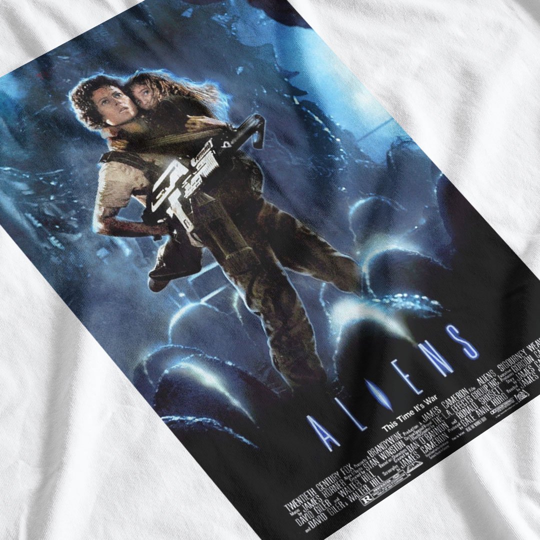 Aliens Movie Poster Inspired T-Shirt - Postees