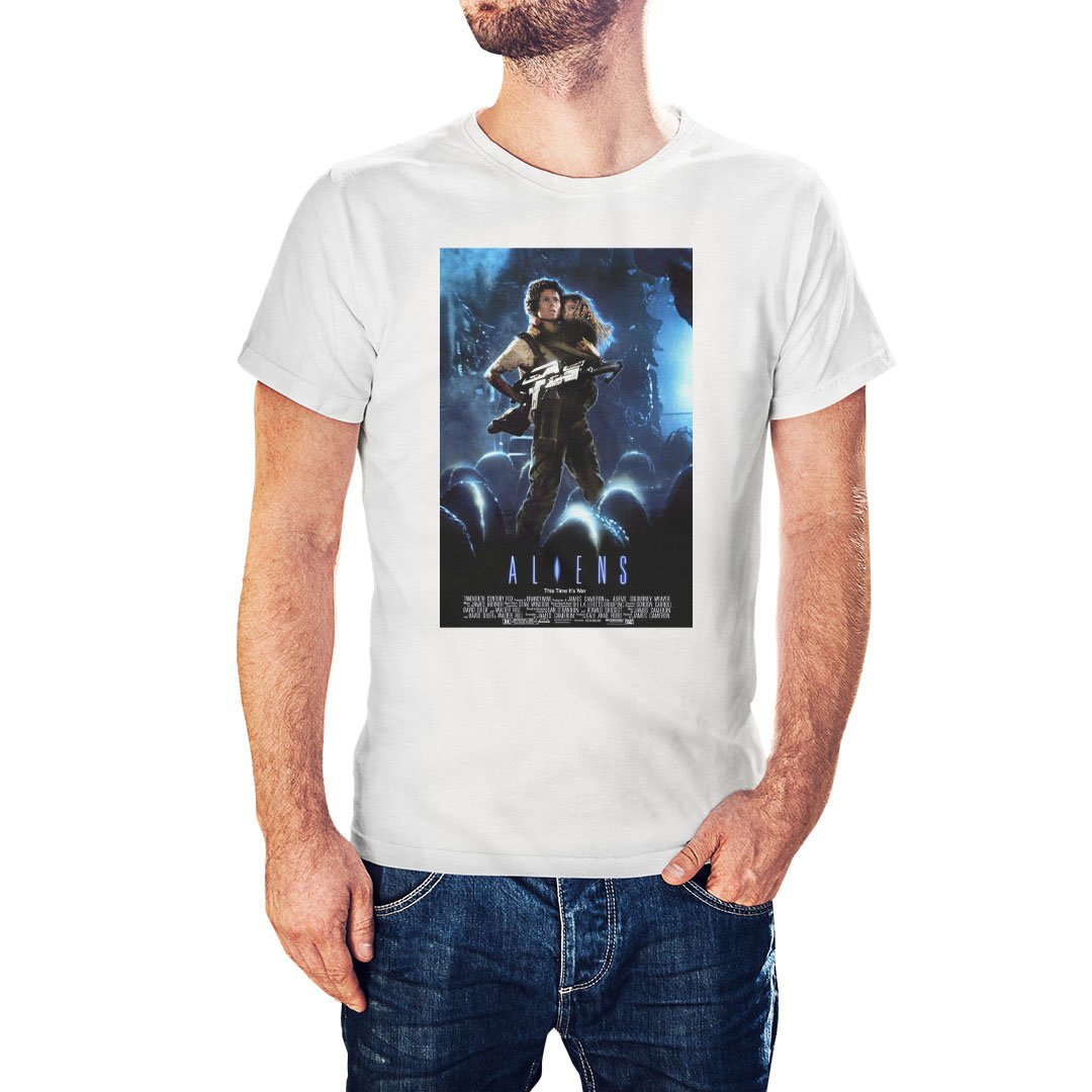 Aliens Movie Poster Inspired T-Shirt - Postees