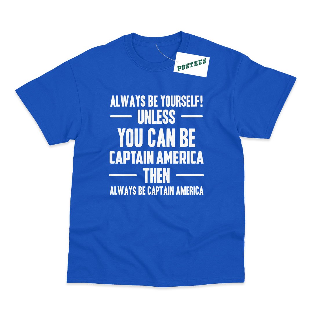 Always Be Captain America T-Shirt - Postees