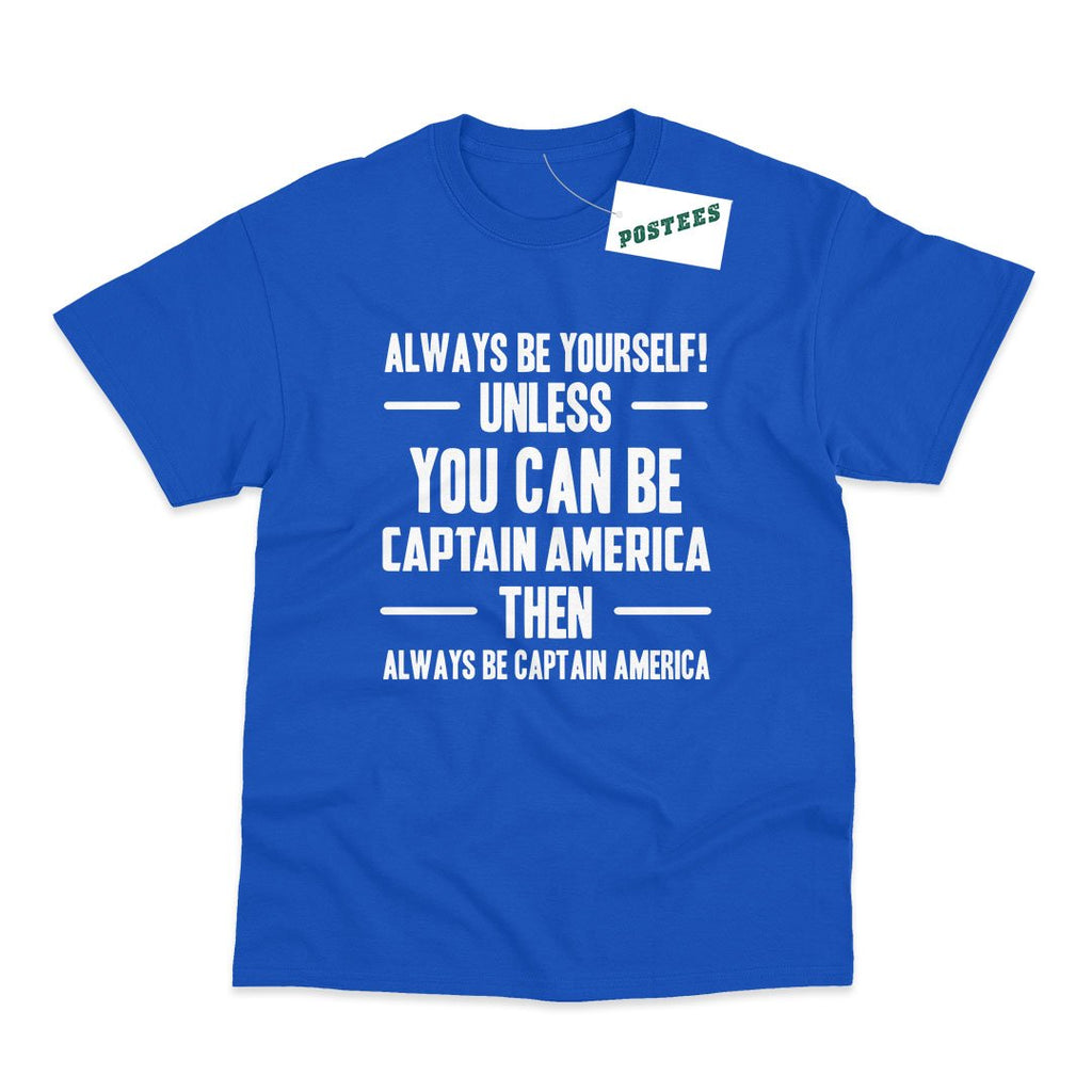 Always Be Captain America T-Shirt - Postees