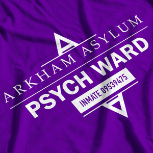 Joker Inspired Arkham Asylum Inmate T-Shirt - Postees