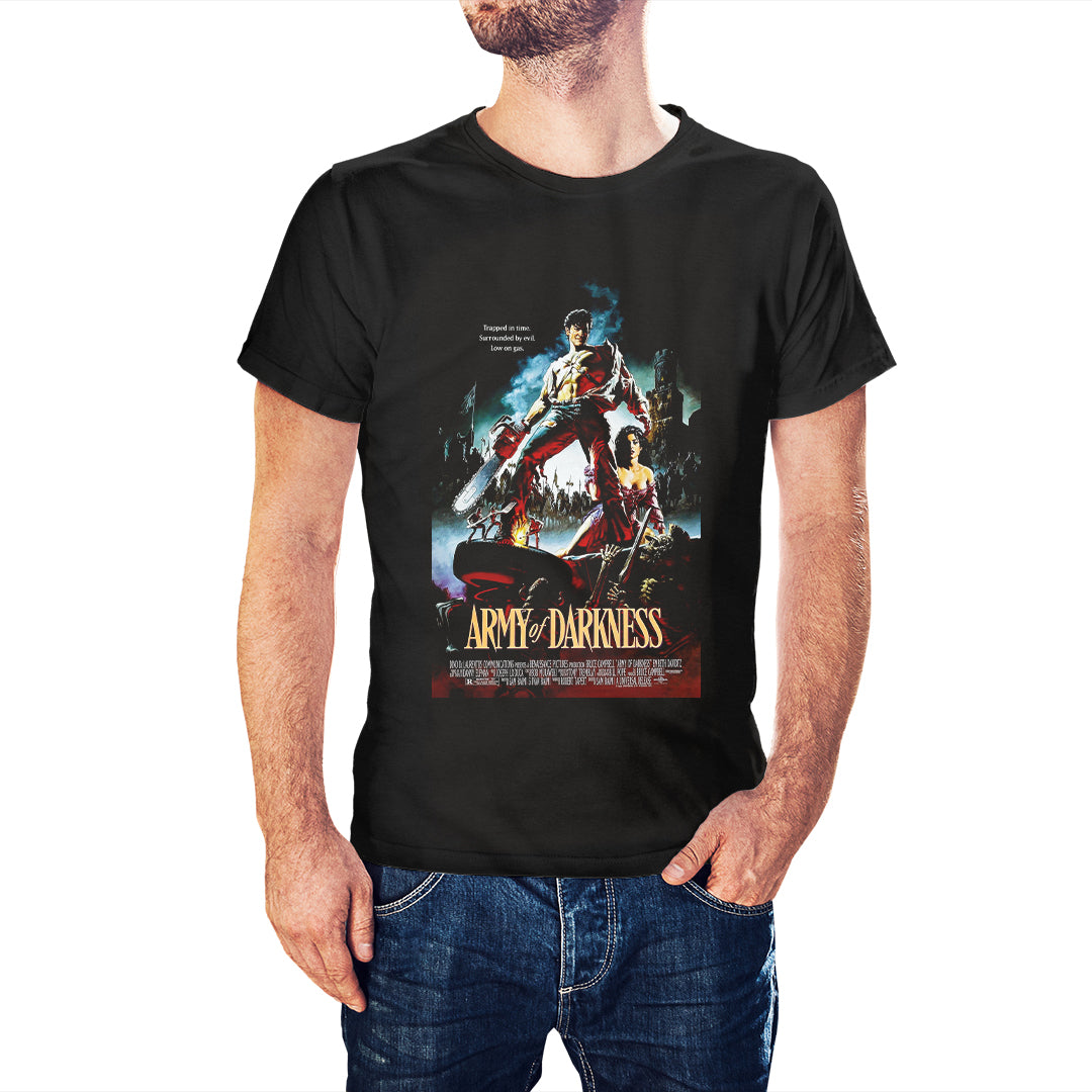 The Evil Dead: Army of Darkness Movie Poster Inspired T-Shirt