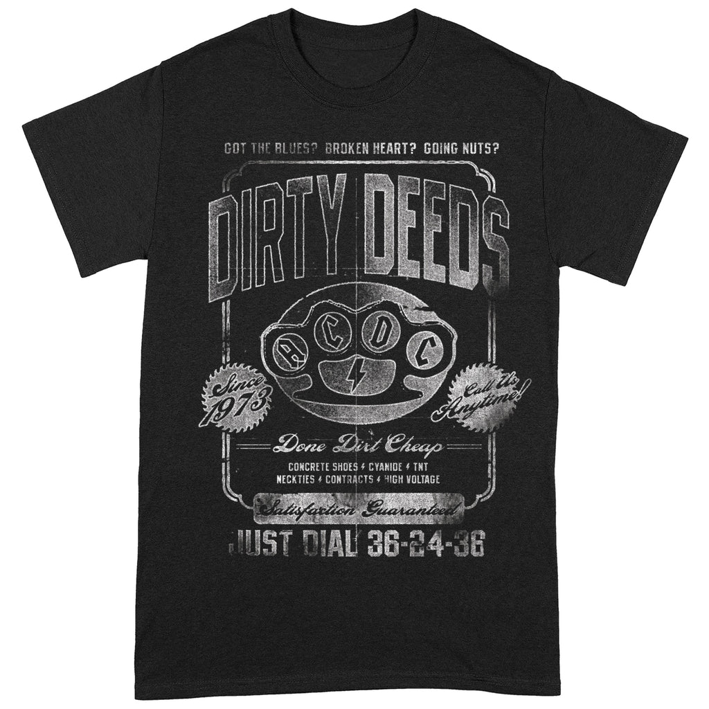 AC/DC Dirty Deeds Done Cheap Official T-Shirt