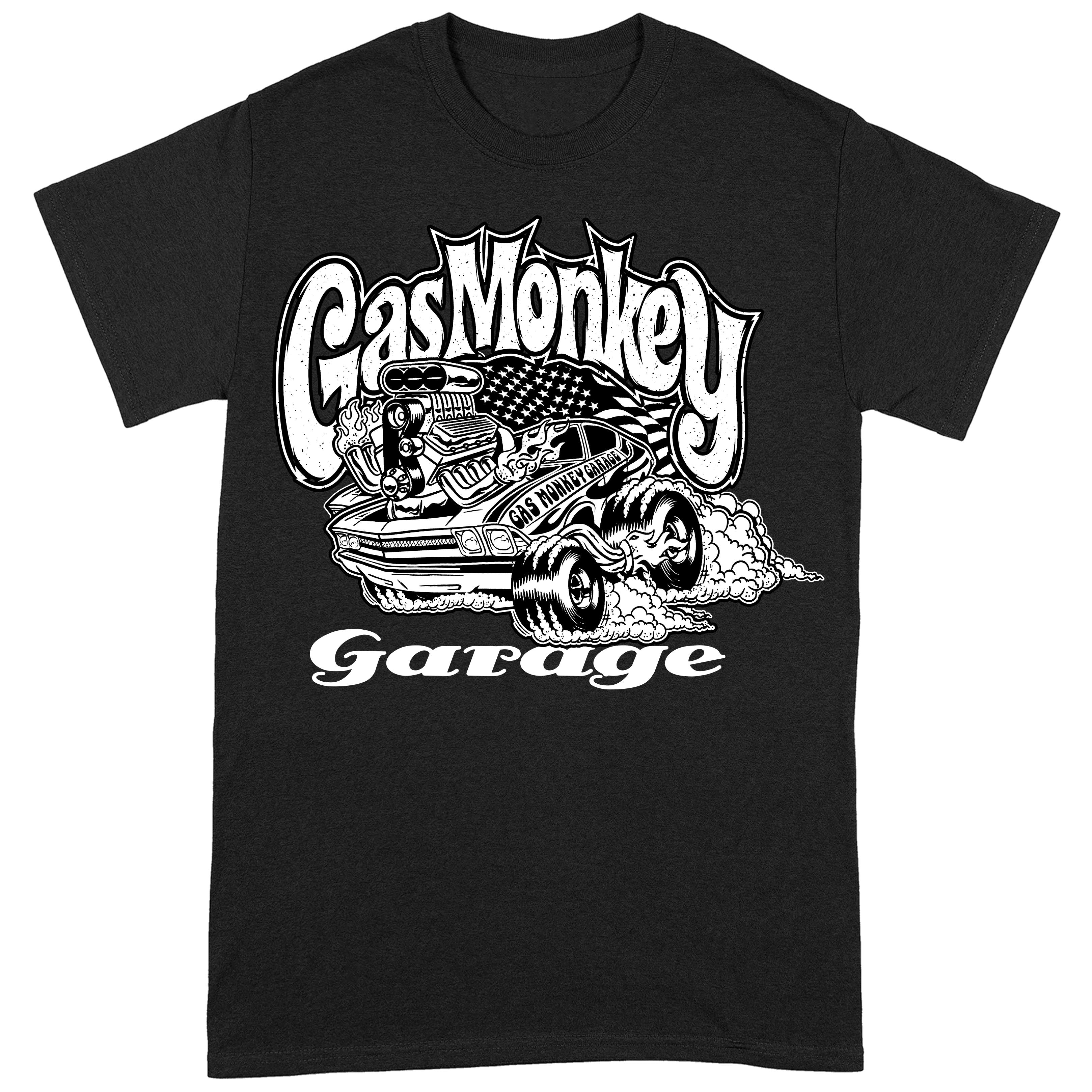 Gas Monkey Garage Muscle Car Official T-Shirt