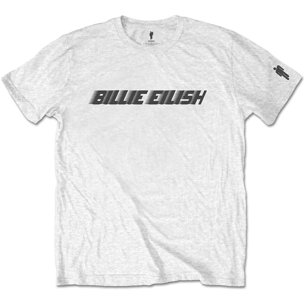 Billie Eilish Black Racer Logo Official T-Shirt