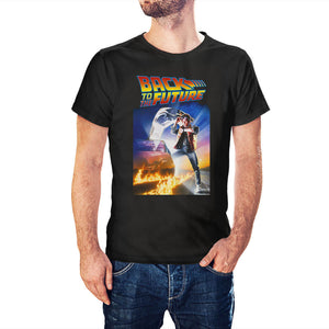 Back To The Future Movie Poster Inspired T-Shirt