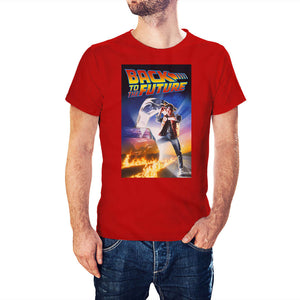 Back To The Future Movie Poster Inspired T-Shirt