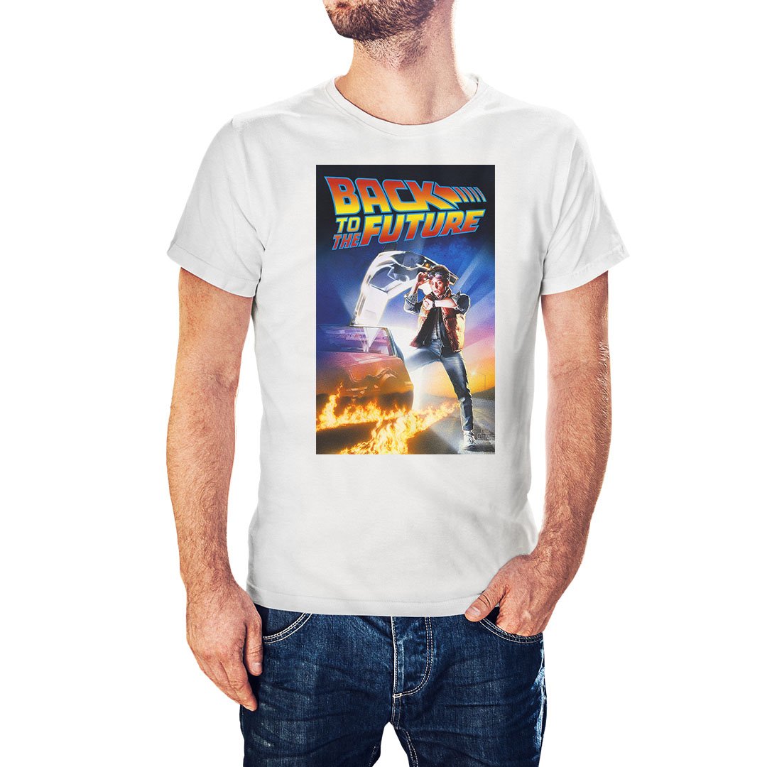 Back To The Future Movie Poster Inspired T-Shirt - Postees