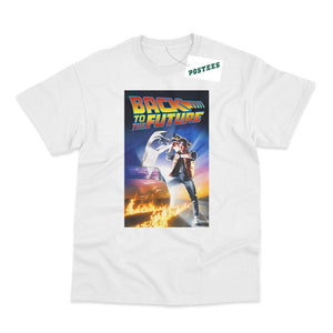 Back To The Future Movie Poster Inspired T-Shirt - Postees