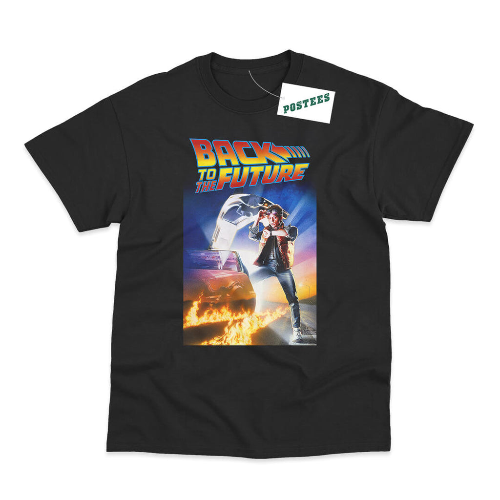 Back To The Future Movie Poster Inspired T-Shirt