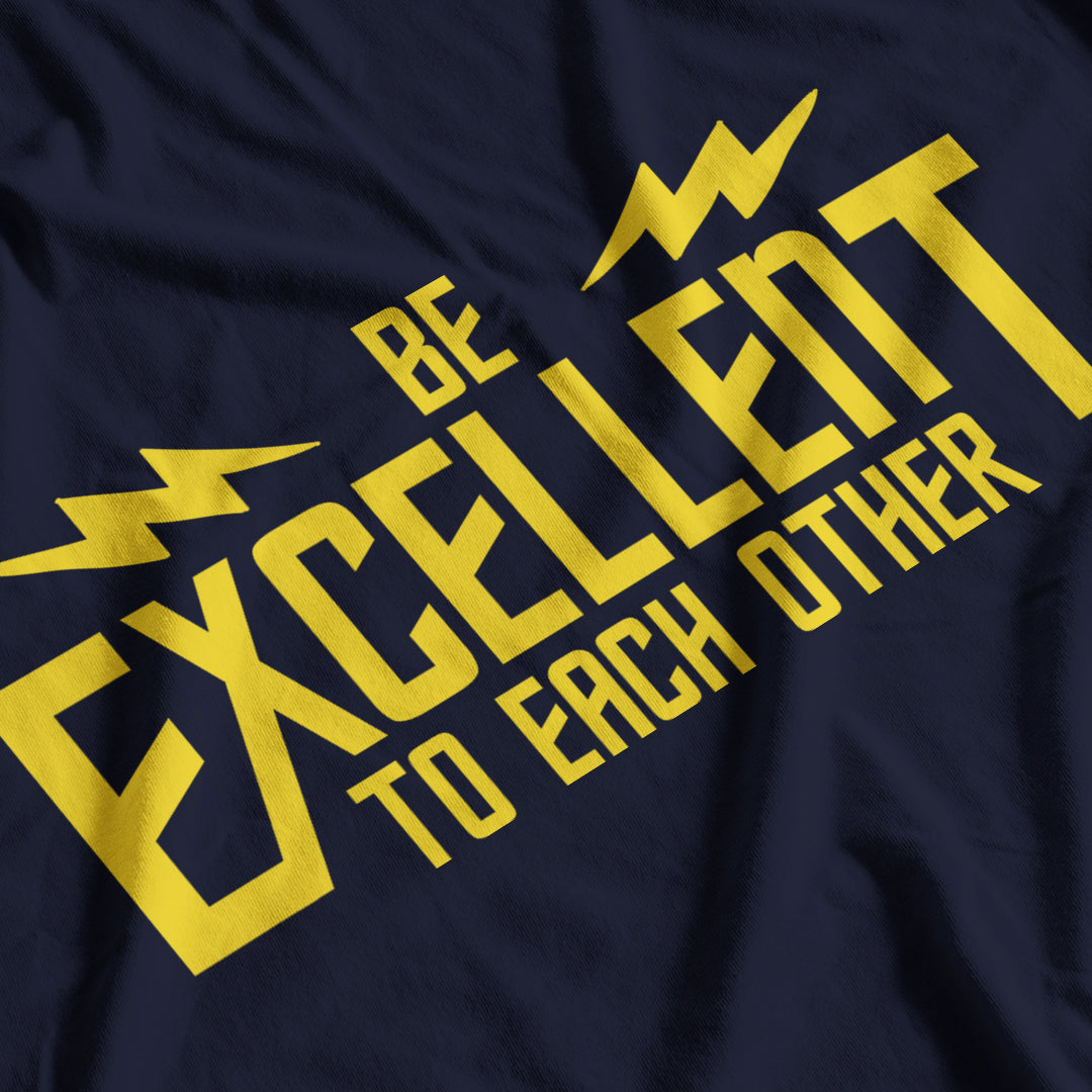 Bill & Ted Inspired Be Excellent T-Shirt
