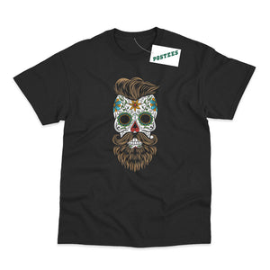 Sugar Skull Beard T-Shirt