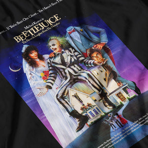 Beetlejuice Movie Poster Inspired Ladies Fitted T-Shirt