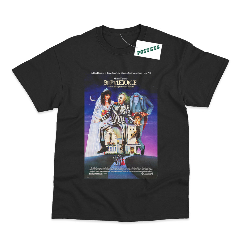 Beetlejuice Movie Poster Inspired T-Shirt