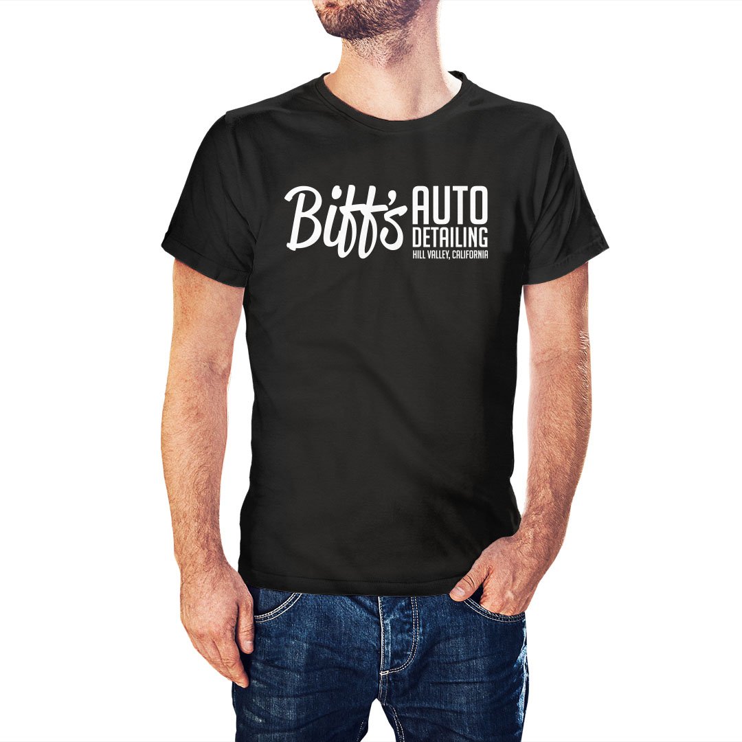 Back To The Future Inspired Biff's Auto Detailing T-Shirt - Postees
