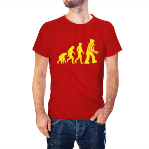 The Big Bang Theory Inspired Evolution of Robots T-Shirt