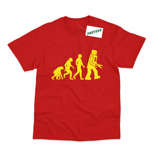 The Big Bang Theory Inspired Evolution of Robots T-Shirt
