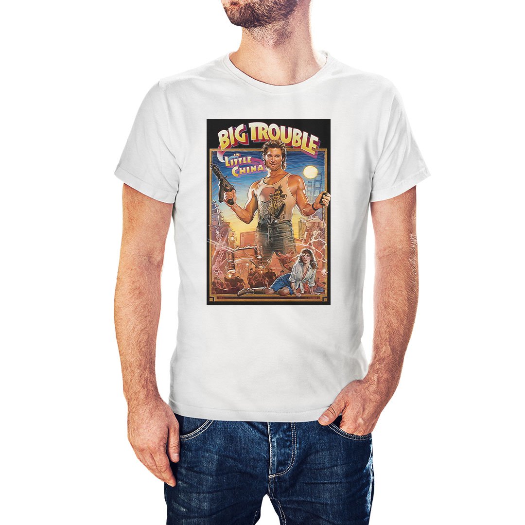 Big Trouble In Little China Movie Poster Inspired T-Shirt - Postees