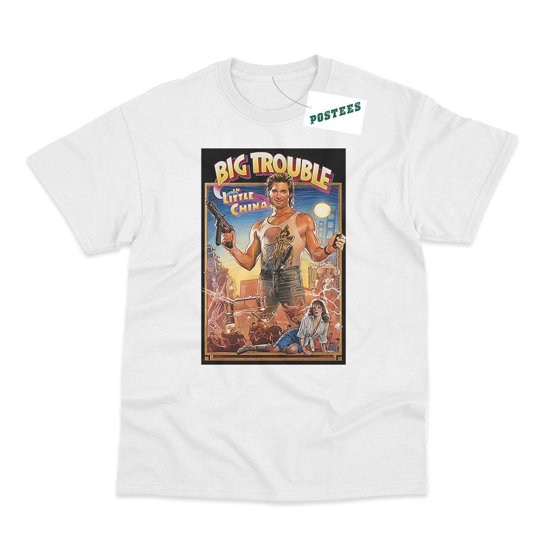 Big Trouble In Little China Movie Poster Inspired T-Shirt - Postees