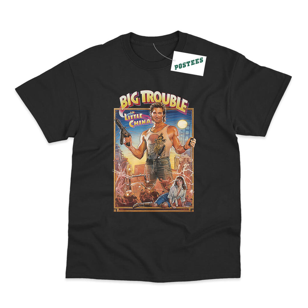 Big Trouble In Little China Movie Poster Inspired T-Shirt