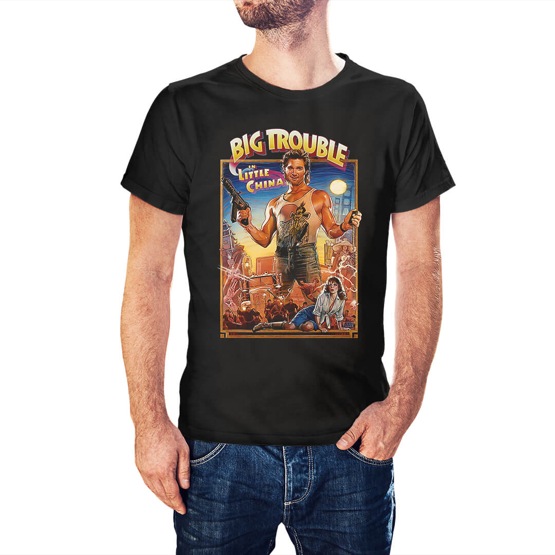 Big Trouble In Little China Movie Poster Inspired T-Shirt