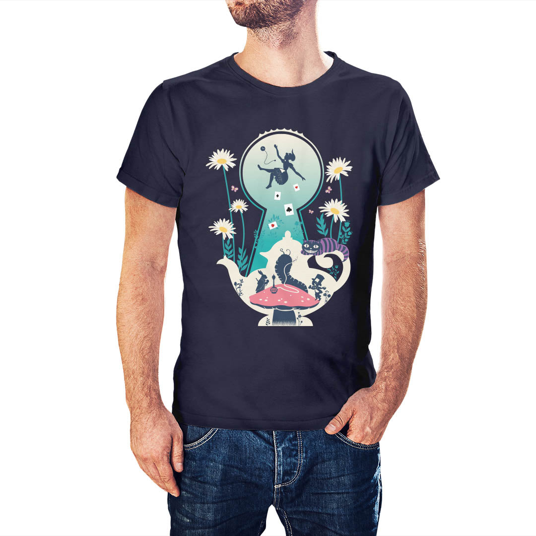 Alice In Wonderland Inspired Tea Party Adult T-Shirt