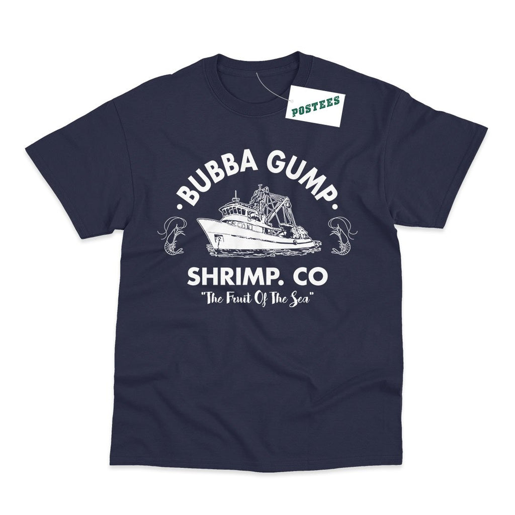 Forest Gump Inspired Bubba Gump Shrimp T-Shirt - Postees
