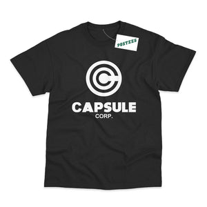Dragon Ball Inspired Capsule Corp T-Shirt