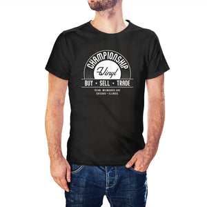 High Fidelity Inspired Championship Vinyl T-Shirt