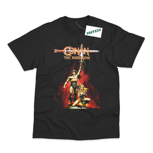 Conan The Barbarian Movie Poster T-Shirt
